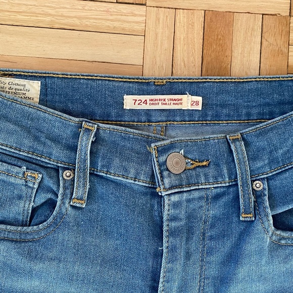 LEVI 724 JEANS - Picture 2 of 4